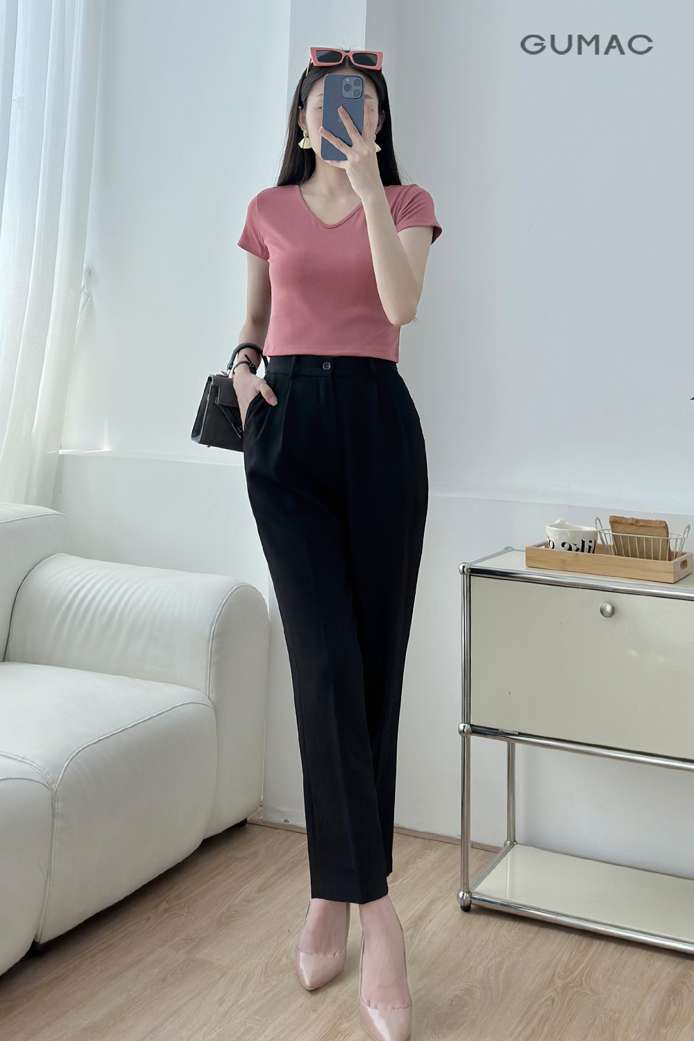 Quần tây kiểu xếp ly